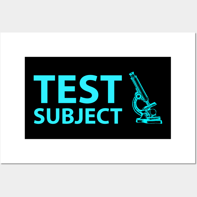 Test Subject Science Experiment Wall Art by Edongski303 Teepublic Merch